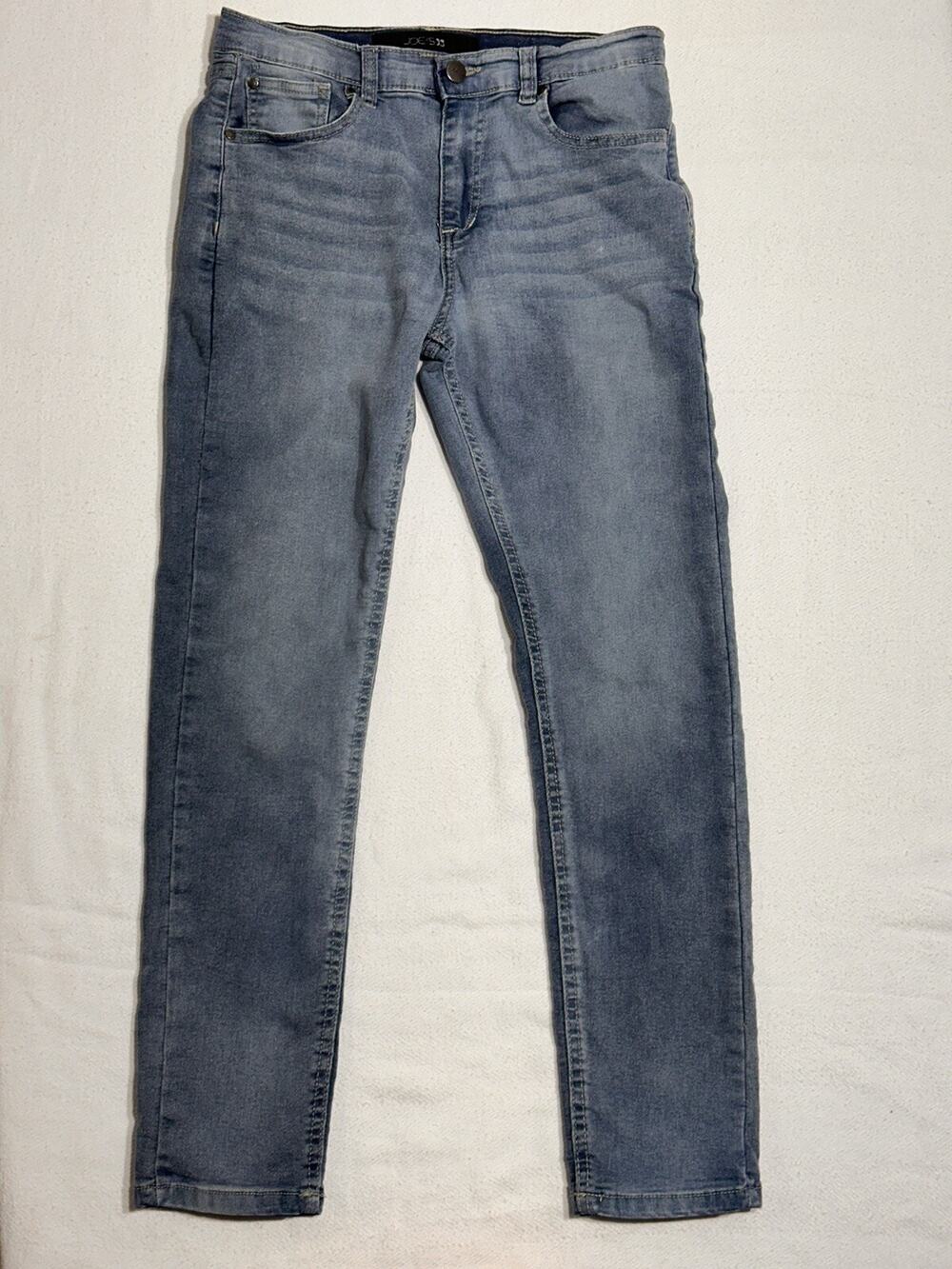Joes Girls Blue Skinny Jeans Size 14 Youth Stretch Denim Pants Stone Wash Read